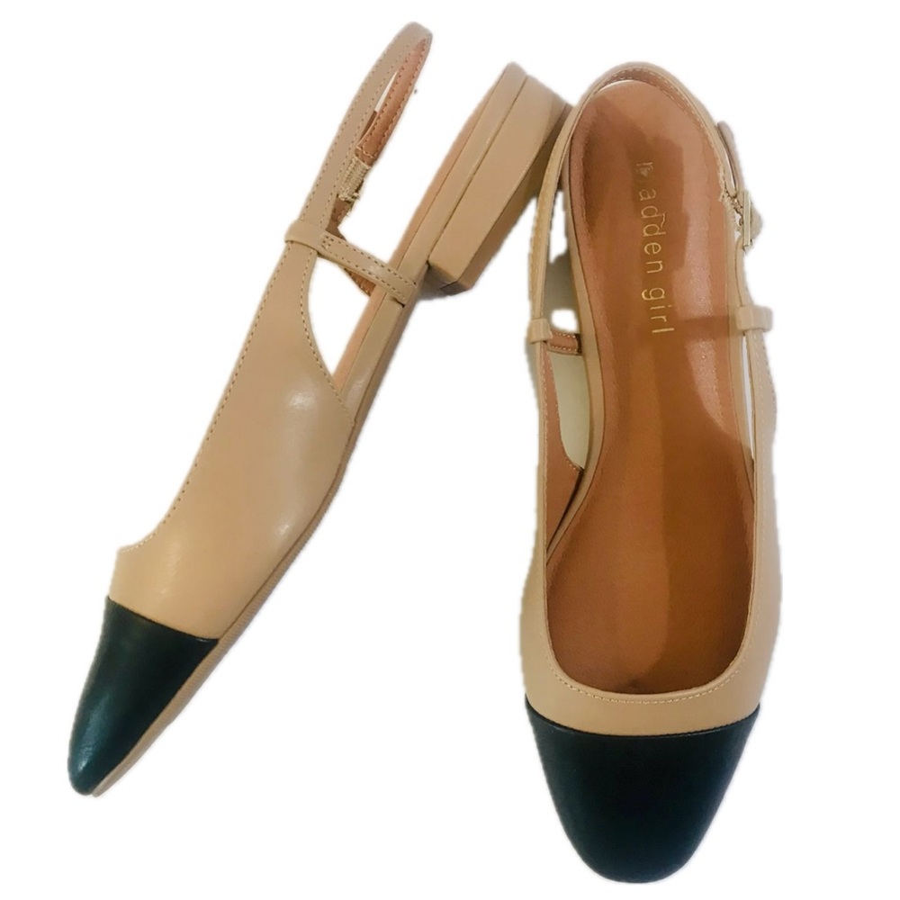 Madden Girl “Chanel” Style Slingback Flats